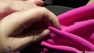 PREGNANT!! Hot exchange student has to pay without condom