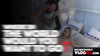 Slender Blonde Lily Larimar Deep Fuck Behind The Scenes