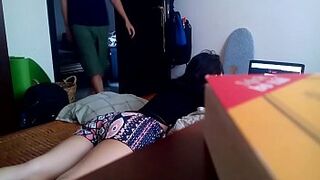 Vietnamese BF's hidden cam for nothing