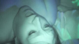 Hot girl gets cuckold creampie