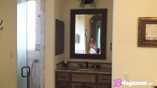 Pussy Pleasing Compilation! Horny Teen Lilly Luck Dildo Bangs Her Pussy!