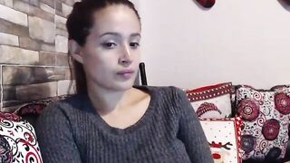Pretty girl masturbating