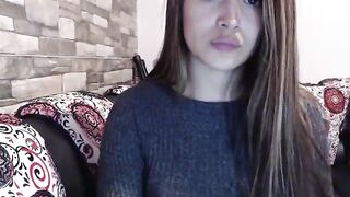 Pretty girl masturbating