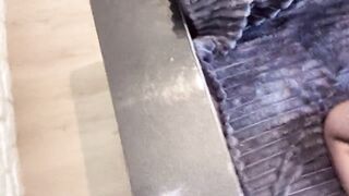 Fucked neighbor and cumming in her pussy.POV