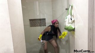 My new maids first day on the job