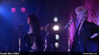 Apollonia Kotero topless and lingerie erotic scenes