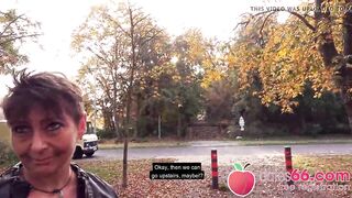 UGLY & OLD - MILF, almost GRANNY public fuck RUBINA dates66