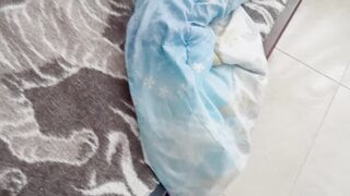 Big ass blonde bounces her ass on big cock after