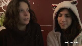 Ersties: Hot Lesbians Enjoy Taboo Sex in Public