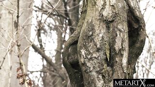 Naked beauty with perfect body masturbates to a powerful orgasm