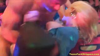 CFNM Party Turns Into Wild Fuckfest With Strippers