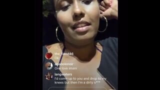 Insta Thot. Imani. Thick East African. Dominatrix Slut.