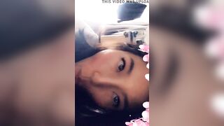 Snapchat asian blowjob