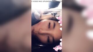 Snapchat asian blowjob