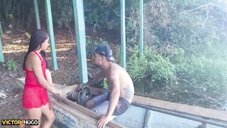 Boat owner fucking tourist on island