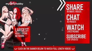 MyDirtyHobby - Super skinny blonde gets her christmas wishes