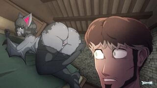 Succubus Erzha sucks a big dick and fucks well