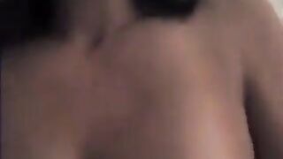 hot wife rides cock and almost cums straight away