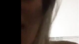 Hot chick dancing on thick cock