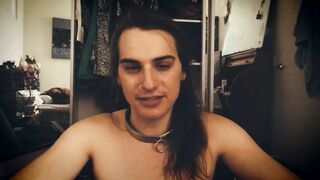 JamieTheSlut chokes on Tammy Cheeks' cock handcuffed Part 2