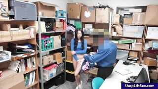 Thief suspect caught stealin merchandise