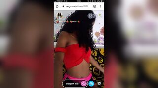 Tango live, real faces of gf and married woman
