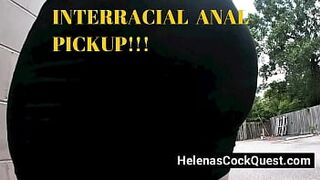 Helena Price Presents - Interracial Anal Hookup With Exhibitionist Wife Mrs Sapphire! Her Husband listens in while his wife takes a BIG BLACK COCK up her MARRIED WHITE ASS!)