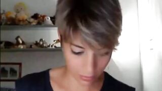 Very beautiful Short Hair Girl
