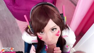 First Painful Anal D.Va from Overwatch