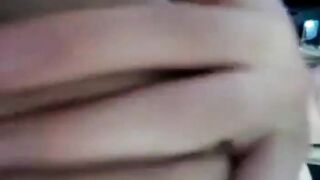 films herself a show for her man fingering herself