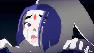 Raven x Beast Boy sex play