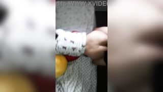 Una cogida rápida flaquita latina caliente