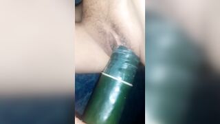 Sticking a cucumber