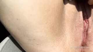 Blowjob And Masturbating While Stuck In Traffic