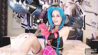 Get Jinx! PURPLE-BITCH.COM/CHATURBATE (Jinx COSPLAY) LIVESTREAM 05.10.17