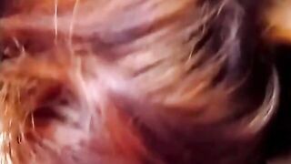 Great Moments in Hanging Tit Blowjobs 5