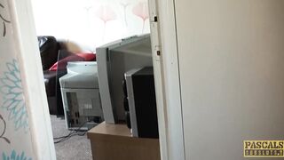 Inked Kinky Sub Deepthroated Before Sex