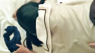 Chinese student in uniform got rough fucked