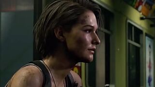 Jill Valentine enjoys big dick (3D Animation)