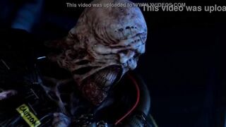 Jill Valentine enjoys big dick (3D Animation)