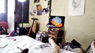Bearded step dad has fun fucking a blonde mom with big natural tits!