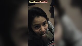 Teen Stops Studying To Bite And Swallow Big Latina Cock