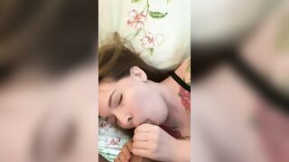 Russian blowjob with conversations