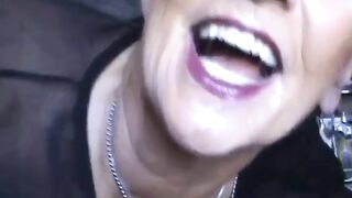 sachsen lady blonde mature cum face