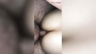 Girlfriend gets railed from behind by boyfriend