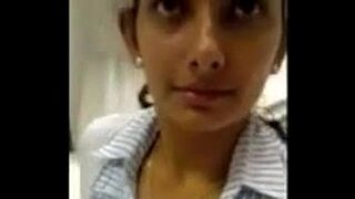 Very busty secretary let herself be recorded a bit