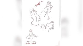 Speedpaint. Tiny woman, my own art, lol