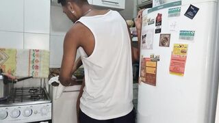 hot milf didn't want to fuck without a condom