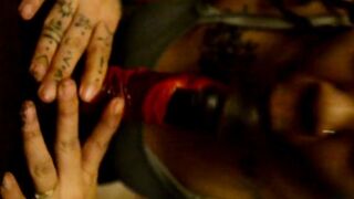 Babysitter makes me cum in her lungs with fruit roll ups
