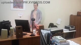 Sex model mars6mars masturbate at spy cam at work